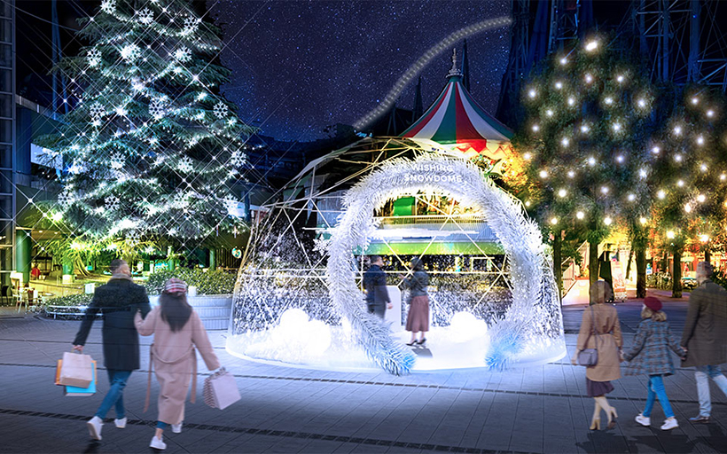 TOKYO SNOW DOME CITY冬季灯光秀.jpg