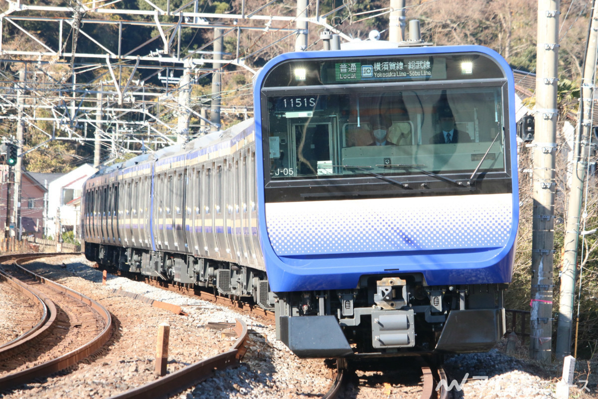JR東日本E235系1000番代、横須賀線・総武快速線の新型車両に乗る | マイナビニュース