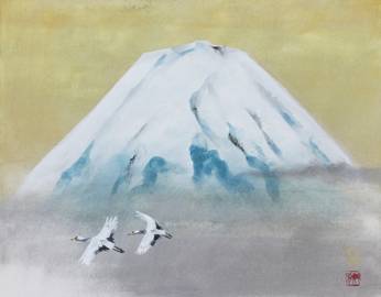 日本美术院的前理事长、文化勋章获得者、著名画家松尾敏男画展「清心な 