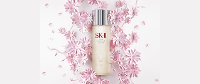 SK-II 神仙水·肌肤如樱绽放 肌肤晶莹剔透, 期待直到未来